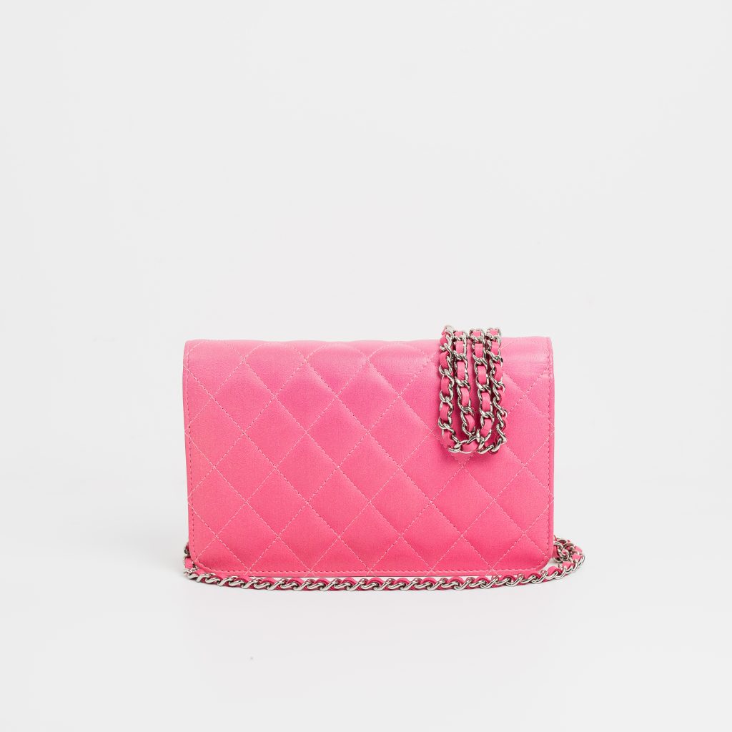 Chanel Ombre Pink Wallet on Chain – Open Space