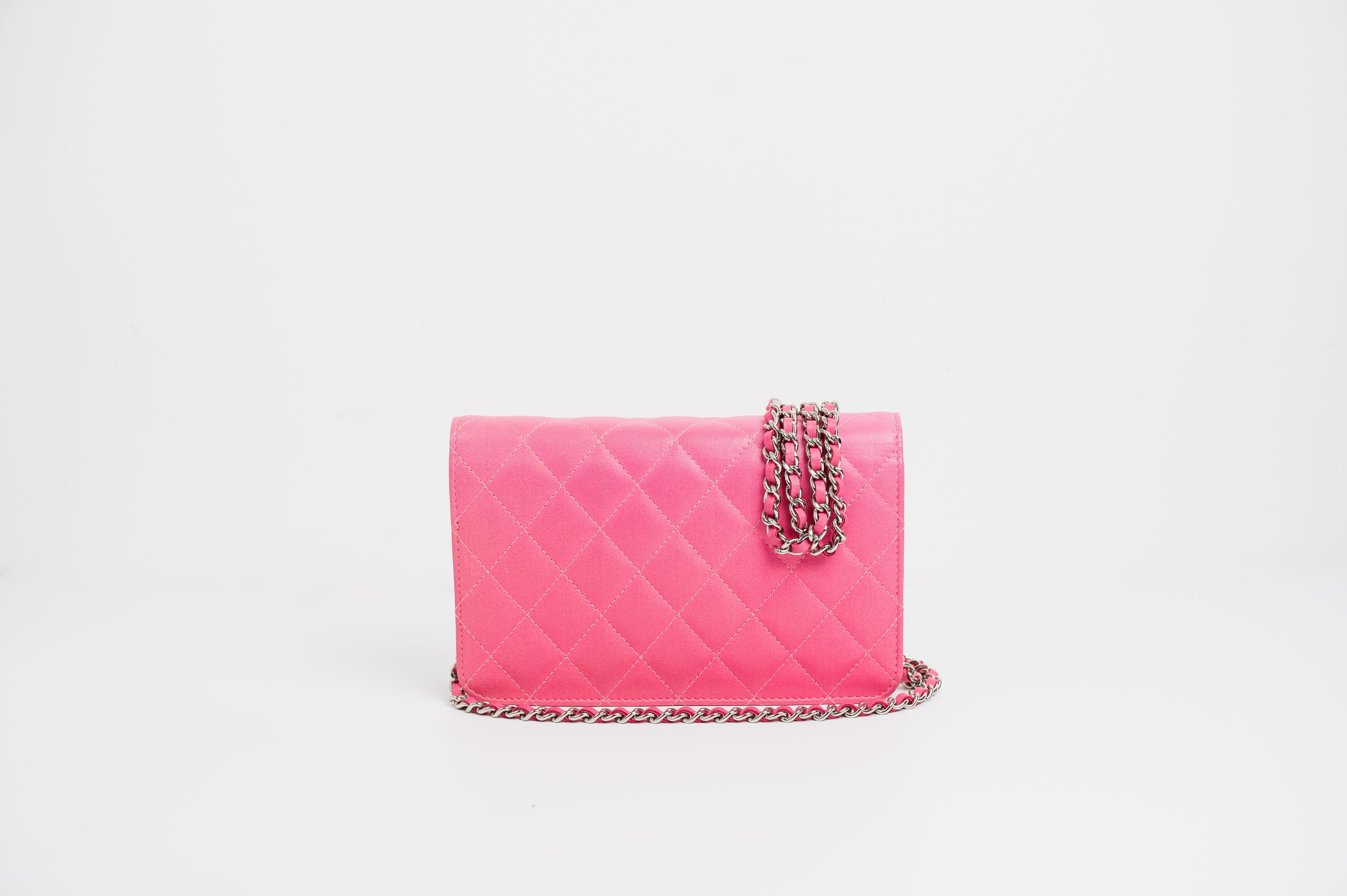 Chanel Ombre Pink Wallet on Chain – Open Space