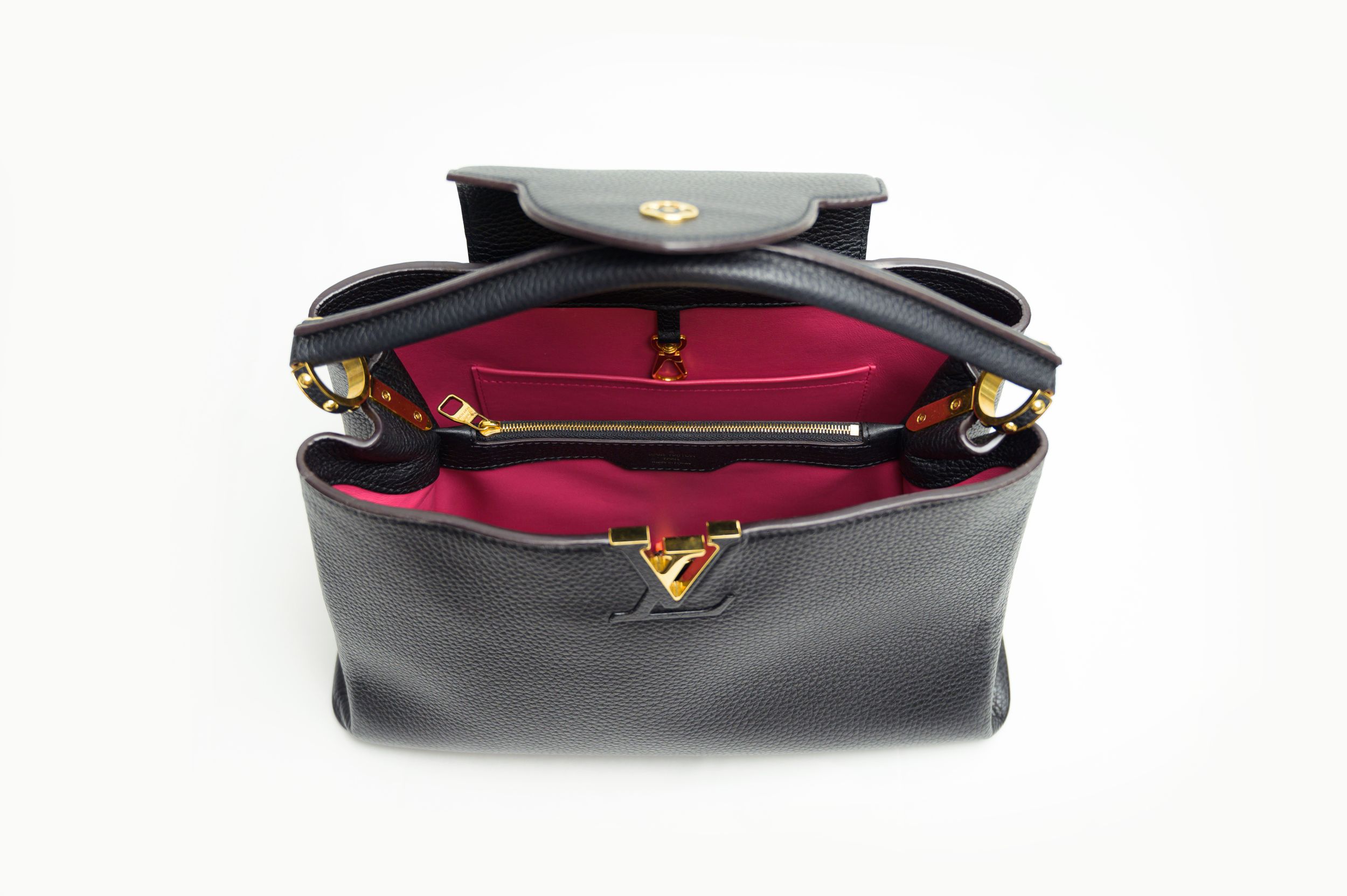 Louis Vuitton Capucines Black, Mm – Open Space